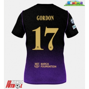 Barcelona Anthony Gordon #17 Segunda Equipación 2026-27 Manga Corta